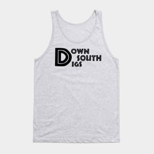 Logo in Black Tank Top